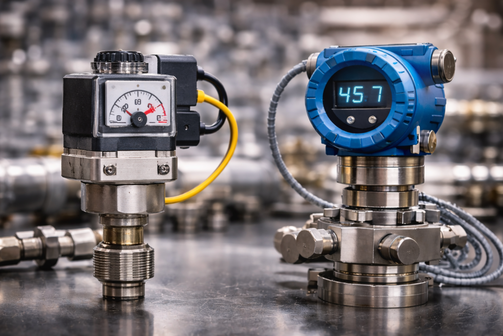 Difference Between Pressure Switches and Pressure Transmitters