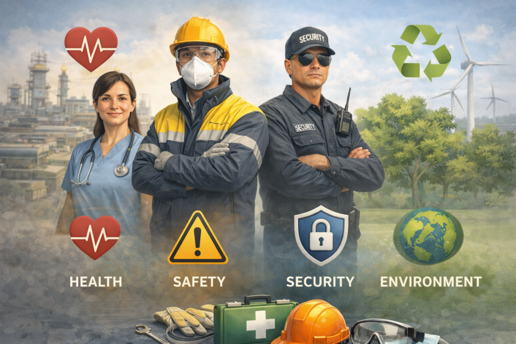 HSSE professionals and their symbols