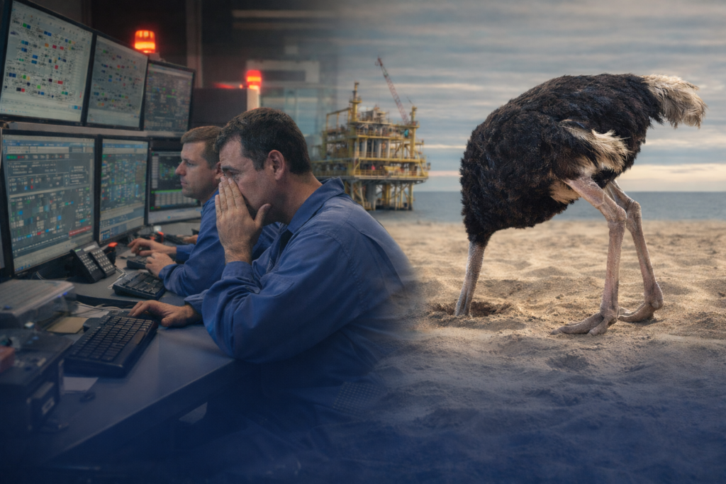 Industrial focus and unexpected distraction