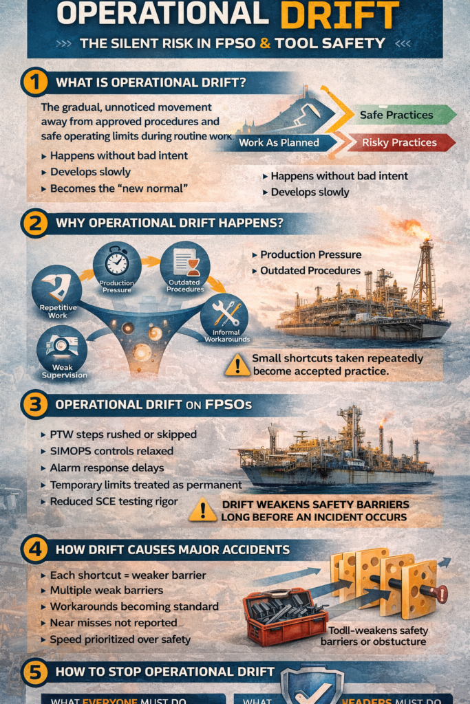 Operational drift and FPSO safety explained