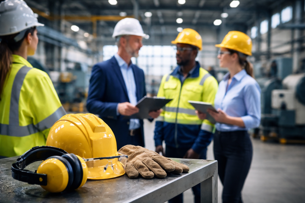 Safety discussion in industrial setting