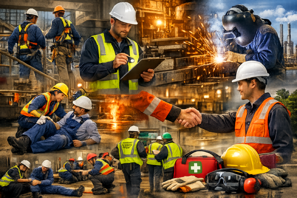 Workplace safety in action